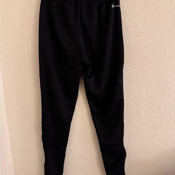 Adidas Kids Black Track Pants - Picture 6 of 11